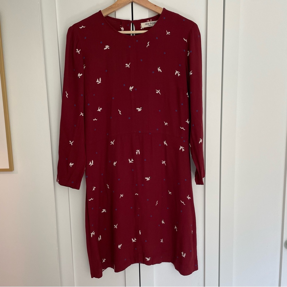 Nice Things Paloma dress - red - size 6